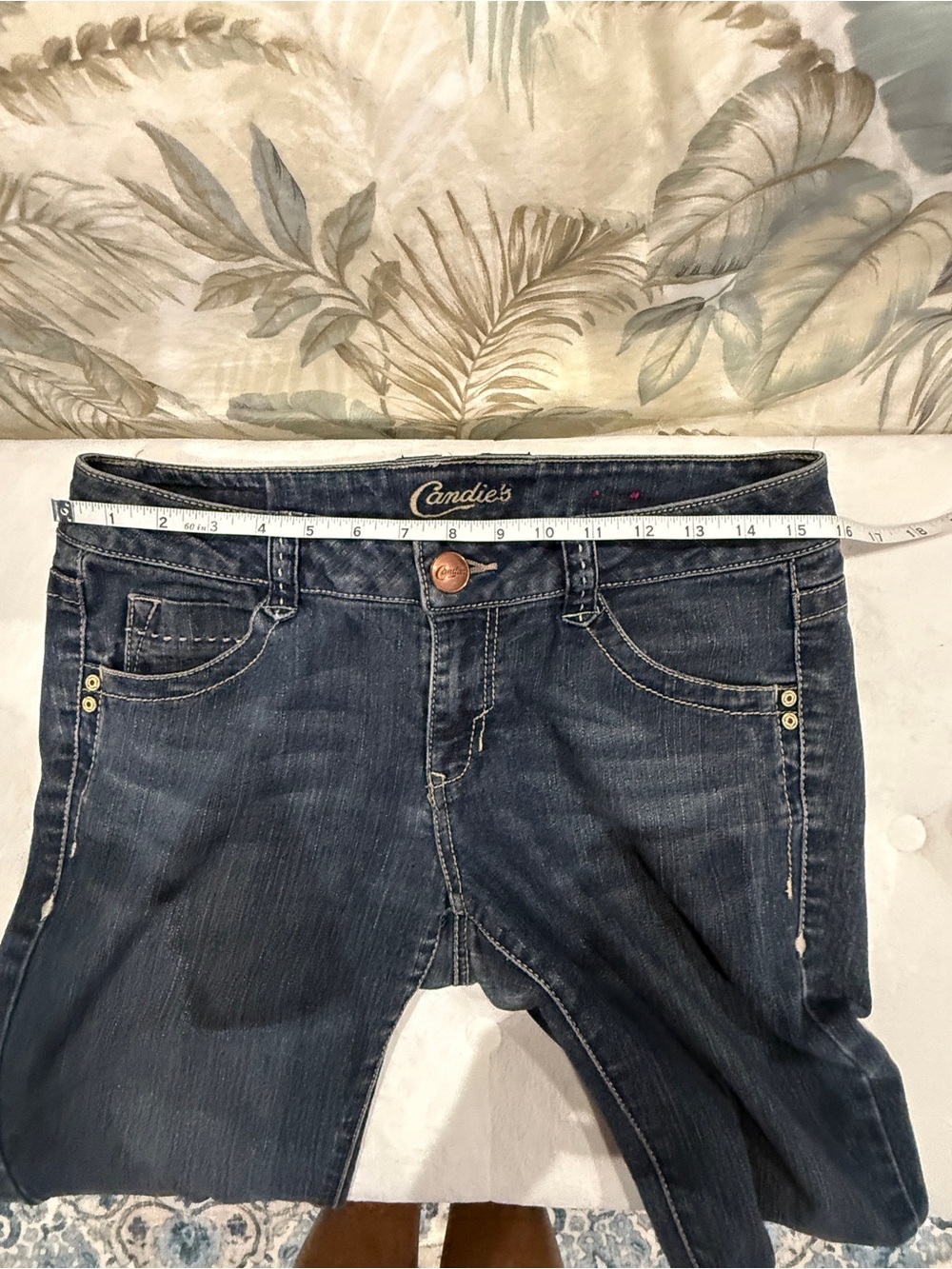 Candies girls jeans Vintage Y2K denim jeans by Candies junior size 9 flare - Picture 9 of 9
